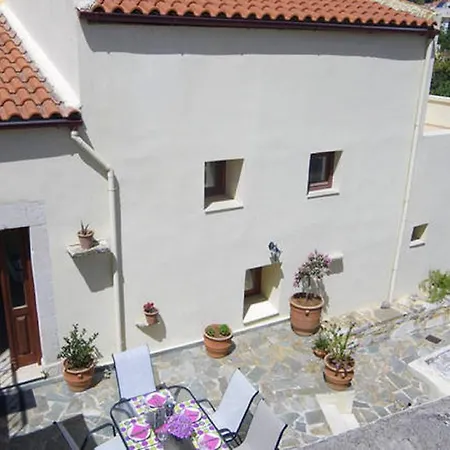 Villa Beautiful Stone Mansion In Apostoli Pediados *