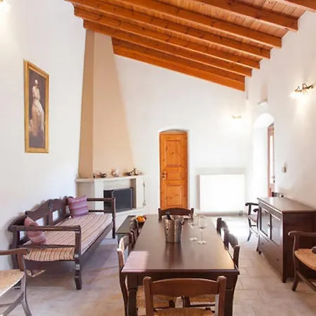 Villa Beautiful Stone Mansion In Apostoli Pediados *
