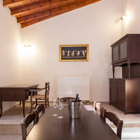 Villa Beautiful Stone Mansion In Apostoli Pediados